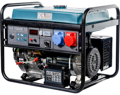 K&S  KS 7000E 1/3 - Agregat prądotwórczy benzynowy 5 kW - VTS 