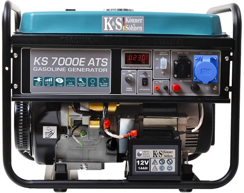 K&S  KS 7000E ATS - Agregat prądotwórczy benzynowy 5 kW 