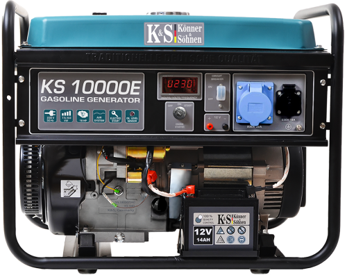 K&S KS 10000E - Agregat prądotwórczy benzynowy  7,5 kW