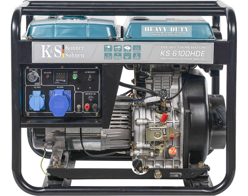 K&S  KS 6100HDE - Agregat prądotwórczy dieslowski 5,0 kW