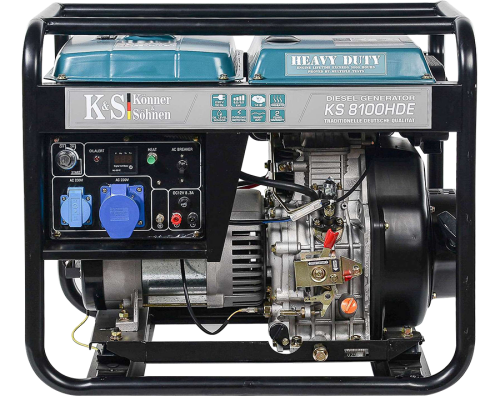 K&S KS 8100HDE - Agregat prądotwórczy dieslowski 6,0 kW