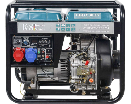 K&S KS 8100HDE-1/3 ATSR - Agregat prądotwórczy dieslowski 6,5 kW