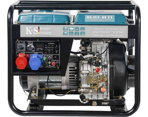 K&S KS 9100HDE-1/3 ATSR - Agregat prądotwórczy dieslowski 7,0 kW