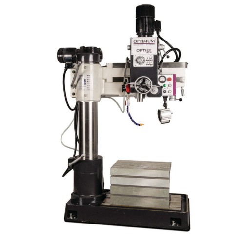 Optimum RD 4 - Wiertarka stołowa, kolumnowa z podstawą i stołem zaciskowym