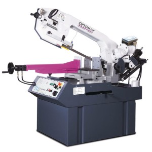 Optimum SD 500AV półautomatyczna przecinarka taśmowa do metalu ze skrętnym ramieniem