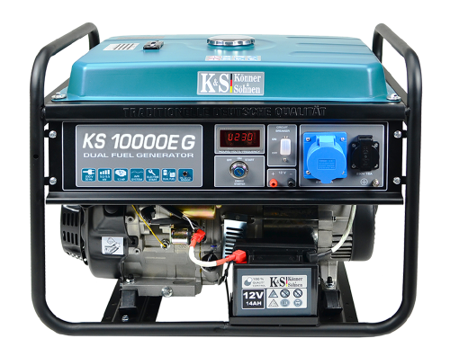 K&S KS 10000E G - Agregat  LPG 7,5 kW /benzynowy
