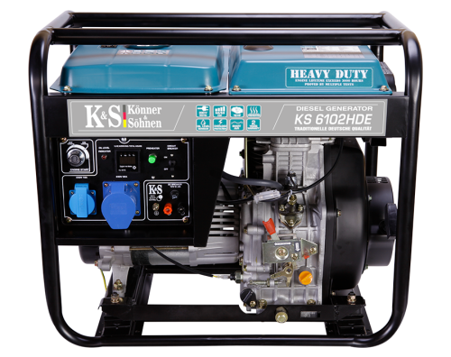 KS 6102HDE - Agregat prądotwórczy dieslowski 5,0 kW