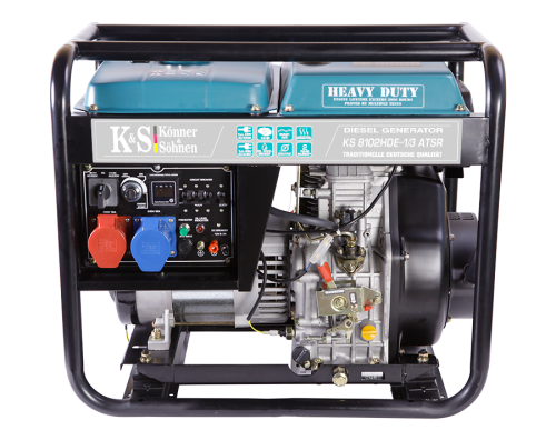 K&S KS 8102HDE-1/3 ATSR - Agregat prądotwórczy dieslowski 6,5 kW 