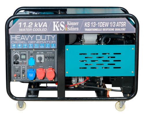 K&S KS 13-1DEW 1/3 ATSR - Agregat prądotwórczy dieslowski 8,5 kW
