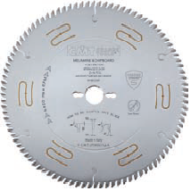 Piły chromowane, wyciszone z zębem typu trapez – prosty 250mm CMT HM 250x3,2x30 Z80