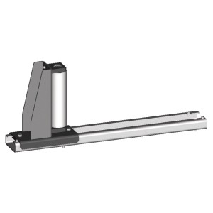 Metallkraft - Boczna rolka prowadząca, ruchoma do przenośników rolkowych (potrzebne 3649053)