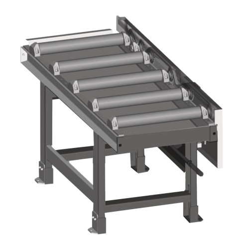 Metallkraft - Przenośnik rolkowy silnikowy 2000 x 520 mm	
