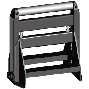 Metallkraft - Kozioł na rolkach, z regulacją wysokości, szerokość 620 mm, udźwig 1 000 kg	