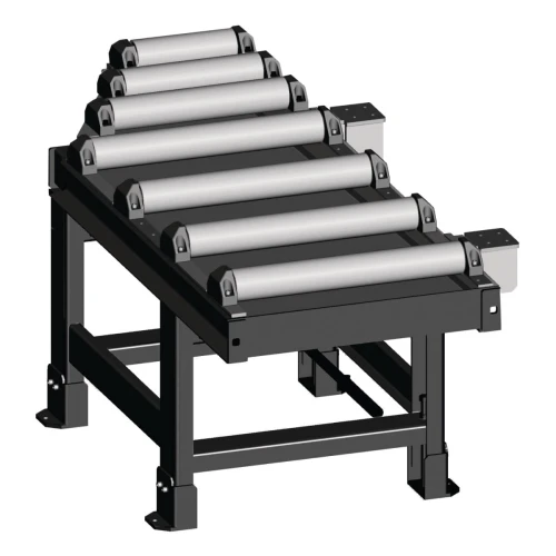 Metallkraft - Przenośnik rolkowy odbierający 2000 x 800 mm	