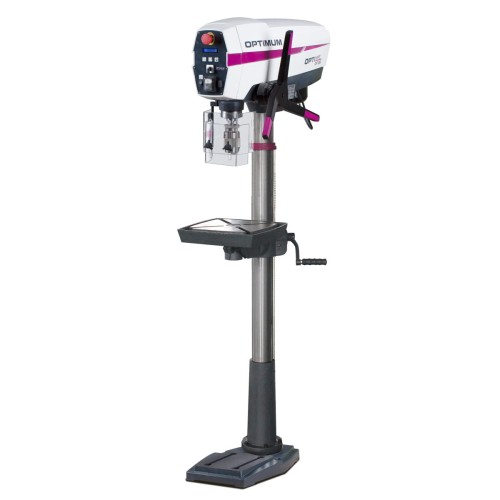 Optimum DP 26-F (400V ) -  Wiertarka kolumnowa z napędem pasowym