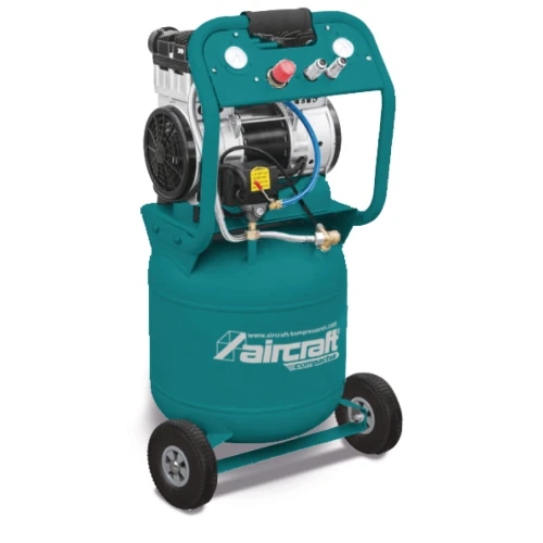 Aircraft Compact-Air 240/40 OF E - Poręczna , mobilna sprężarka bezolejowa 