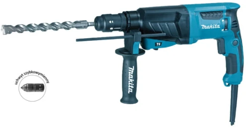 Makita HR2630T -     MŁOTOWIERTARKA SDS-PLUS Z OPCJĄ KUCIA