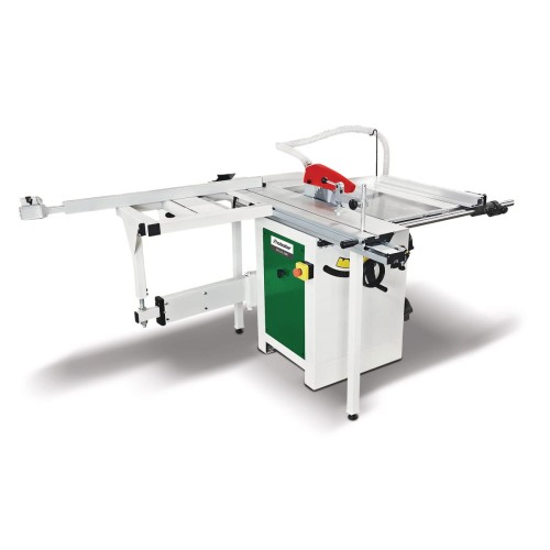 Holzstar FKS 255-1300 (230V) - Piła formatowa do drewna z przechylnym agregatem