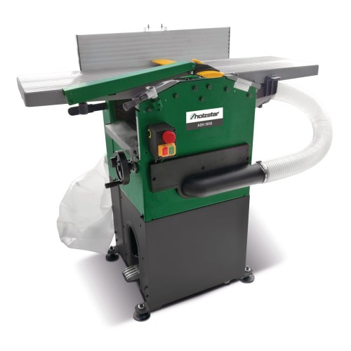 Holzstar ADH 2540(230V) - Wyrówniarko-grubiarka, maszyna dla hobbystów z systemem odciągowym
