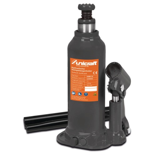 Unicraft HSWH 30 - Hydrauliczny podnośnik samochodowy o udźwigu 3 t