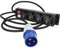 K&S KS EX3M-4S - Przedłużacz 32A na 4x 16A o długości 3m