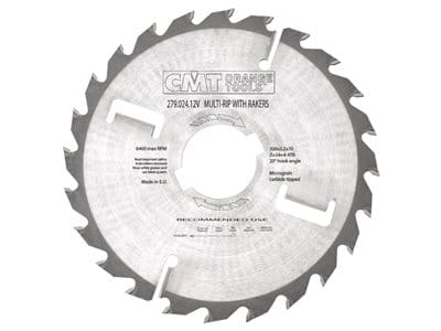 CMT - Tarcza do wielopił o grubym zębie 350x70 Z24+6