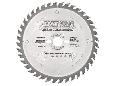 CMT - Tarcza do cięcia wzdłużnego i poprzecznego 250x35 Z40