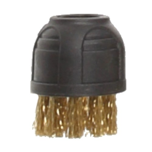 Cleancraft - Szczotka okrągła - mosiężne włosie