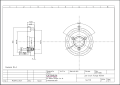 Optimum - Kołnierz uchwytu tokarskiego - tarcza zabierakowa ø 160 mm Camlock DIN ISO 702-2 nr 4