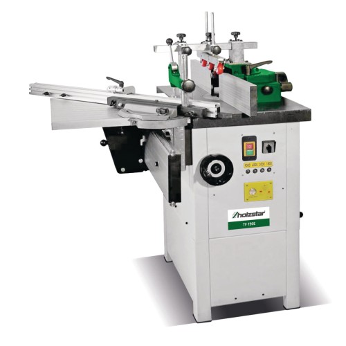 Holzstar TF 190 E (400 V) - Frezarka dolnowrzecionowa z wyposażeniem opcjonalnym.