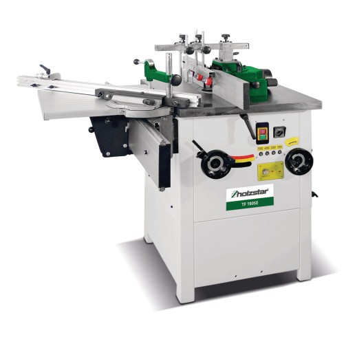 Holzstar TF 190 SE (230 V) - Frezarka dolnowrzecionowa z przechylnym wrzecionem z wyposażeniem opcjonalnym