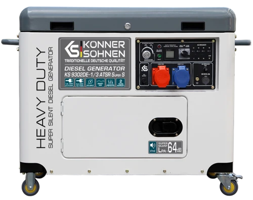 K&S KS 9302DE-1/3 ATSR SUPER S - Generator dieslowski 230V/400V - Euro 2