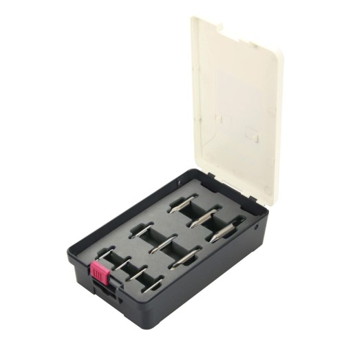 Optimum - Zestaw wierteł centrujących 10 sztuk 0,75-4,5 mm HSS