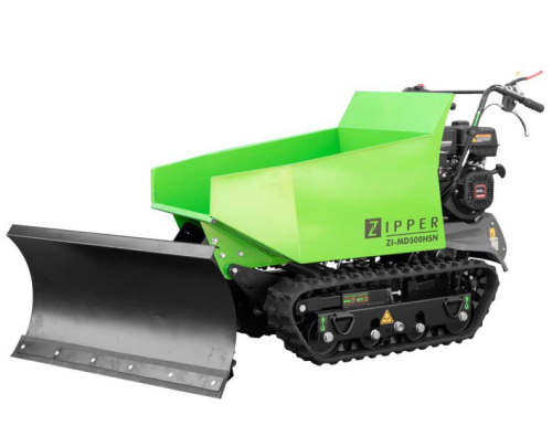 Zipper ZI-MD500HSN - Wozidło o ładowności 500 kg z pługiem