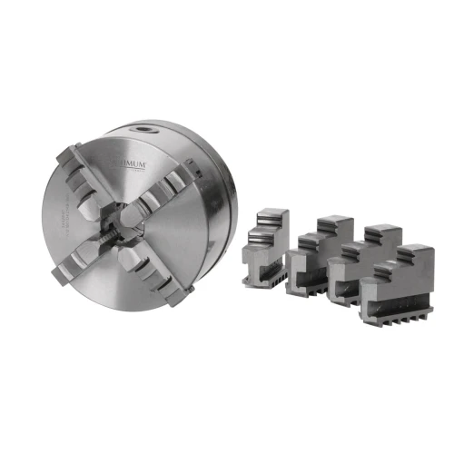 Optimum - Uchwyt tokarski czteroszczękowy fi 200 mm Camlock DIN ISO 702-2 nr 6