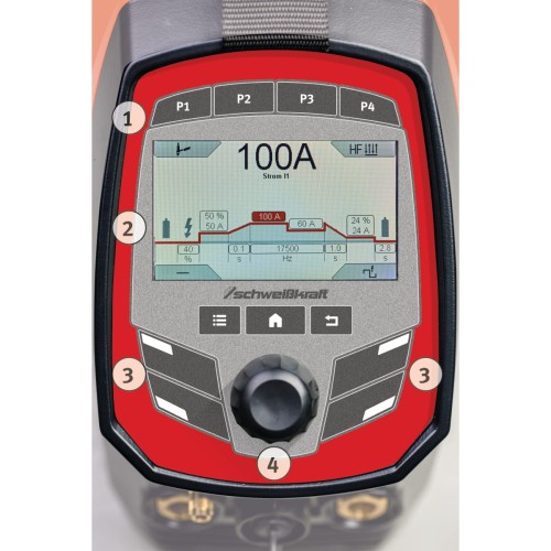 Schweisskraft Inwerter TIG HIGH-TIG PLUS 182 AC/DC