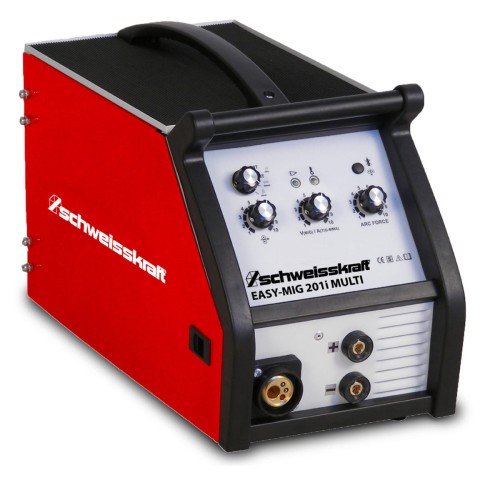 spawarka inwertorowa schweisskraft mig mag easy mig 201i multi