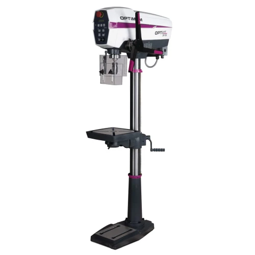 Optimum DP 26VF - Wiertarka stołowa, kolumnowa z elektronicznie regulowanym napędem 400V