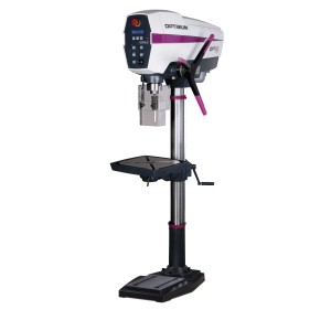 Optimum DP 33V wiertarka stołowa kolumnowa z elektronicznie regulowanym napędem 400 V