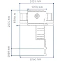 Holzkraft Minimax TWF 55 ES M 3 UP - Frezarka dolnowrzecionowa