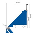 MSBM-SERVO C 2535 NC ELEKTROMECHANICZNA GIĘTARKA OBROTOWA ZE STEROWANIEM NC METALLKRAFT