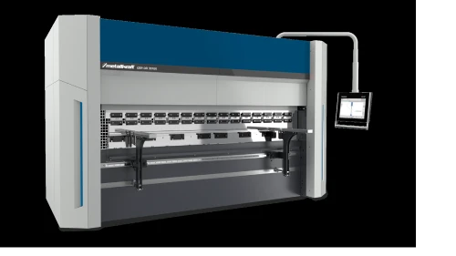 GBP DR 30100 ELEKTRYCZNA PRASA KRAWĘDZIOWA CNC SERVO Z NAPĘDEM PASOWYM I SPRĘŻYNĄ POWROTNĄ METALLKRAFT