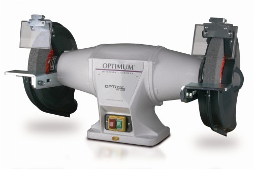 Optimum GZ 25D - Szlifierka dwutarczowa do metalu