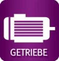 Symbol wydajnej przekładni Getriebe w wiertarce promieniowej OPTIdrill RD 5E