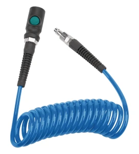 Aircraft PU 5x8 mm 3m - spiralny pneumatyczny przewód wykonany z poliuretanu