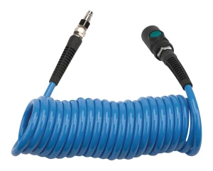 Aircraft PU 6,5x10mm 5m - spiralny pneumatyczny przewód wykonany z poliuretanu 