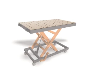 Unicraft blat do HT 301 M - Blat MDF do mobilnego stołu roboczego 1200 x 800 x 18 mm Otwory Ø 20 mm 