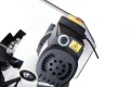 Przenośna ukośnica taśmowa do metalu Optimum Optisaw SP 15V – widok na silnik i elementy sterujące