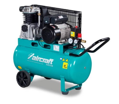 Aircraft  AIRSTAR 403/50 E 400 V - Sprężarka tłokowa warsztatowa z napędem pasowym