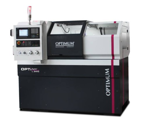 Optimum OPTIturn L 34HS - Tokarka CNC do metalu ze sterowaniem Siemens